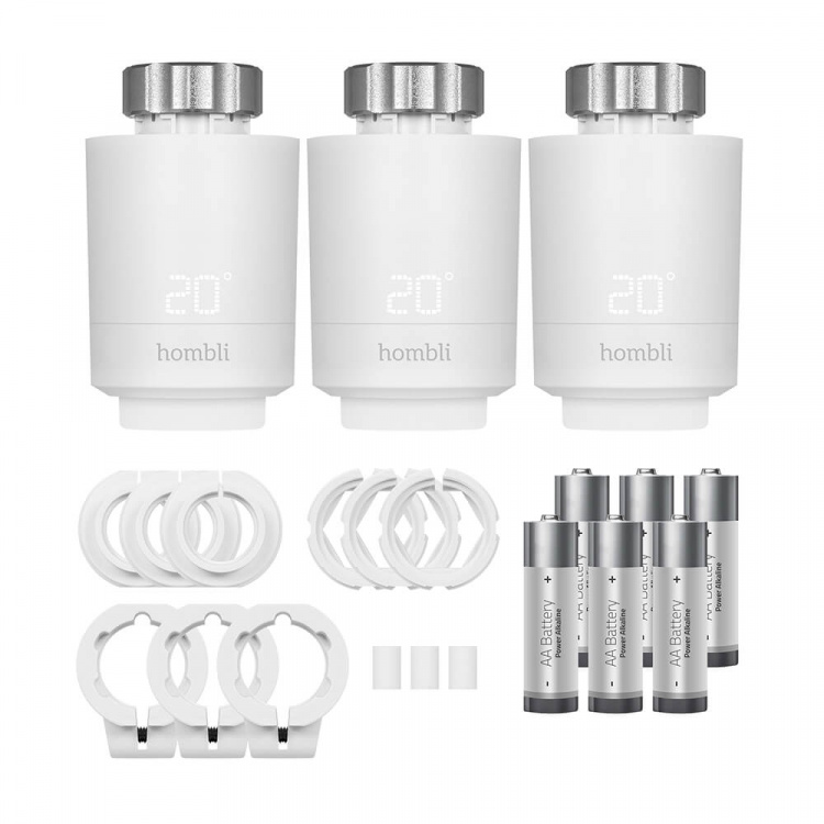 Hombli Utvidelsespakke med smarttermostat (2+1)