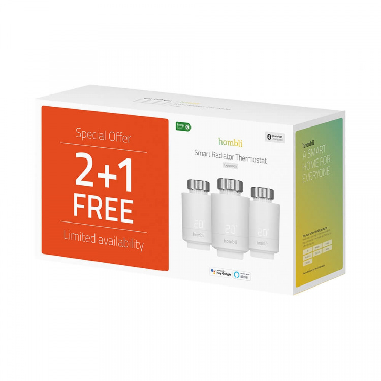 Hombli Utvidelsespakke med smarttermostat (2+1)