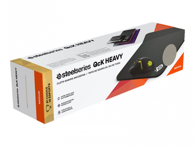 SteelSeries QcK heavy - musematte Medium