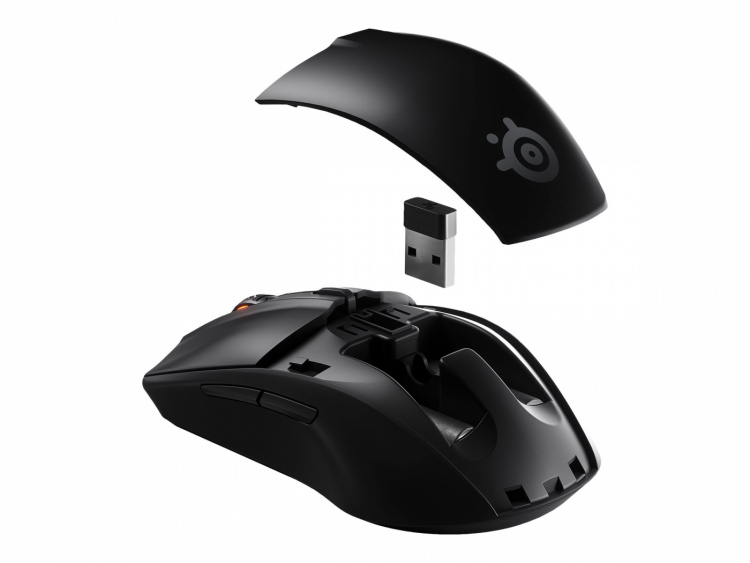 SteelSeries Rival 3 Wireless - trådløs optisk spillmus, svart SteelSeries Rival 3 Wireless - trådløs optisk spillmus, svart
