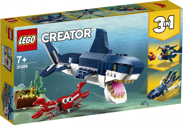 Lego Creator 31088 - Dype havdyr