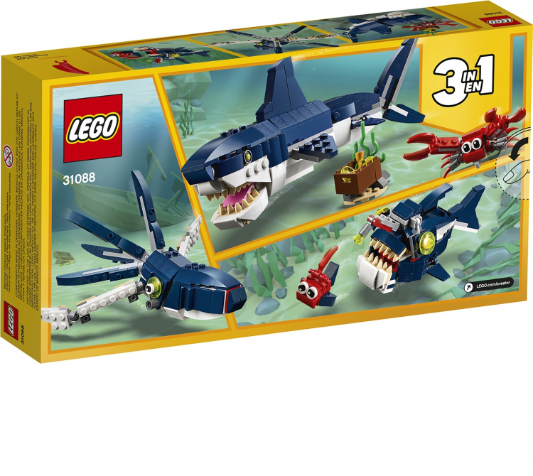 Lego Creator 31088 - Dype havdyr