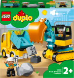 Lego DUPLO Town 10931 - Lastebil og gravemaskin