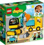 Lego DUPLO Town 10931 - Lastebil og gravemaskin