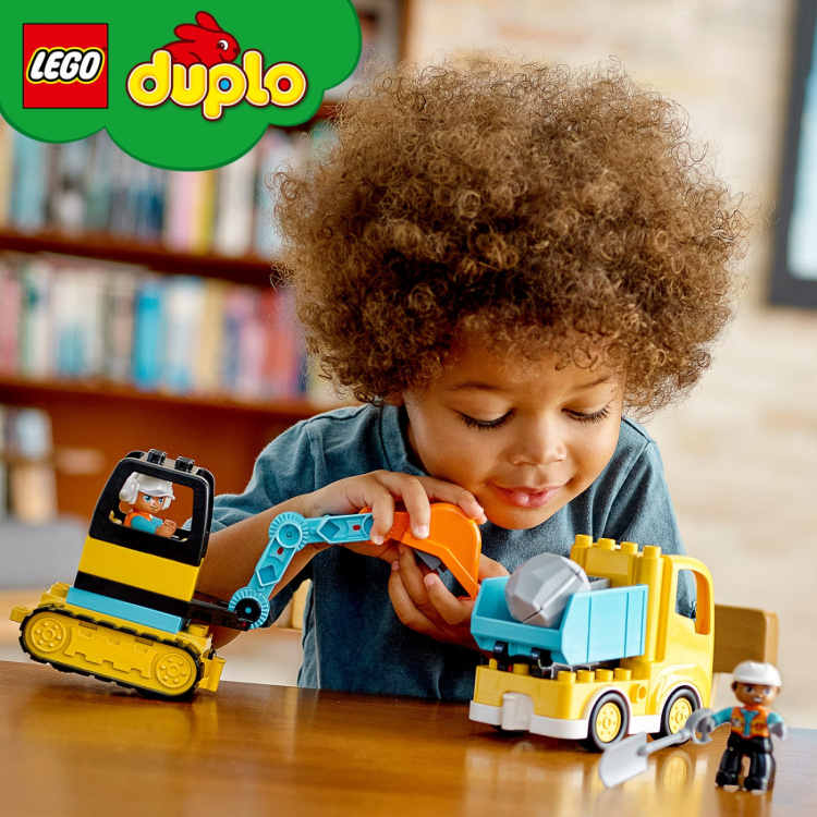Lego DUPLO Town 10931 - Lastebil og gravemaskin