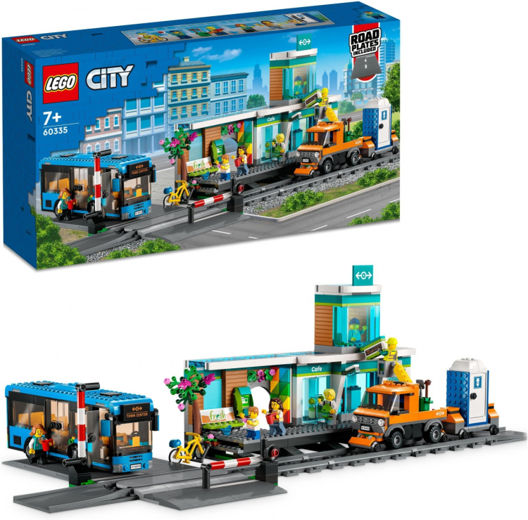 Lego City Trains 60335 - Togstasjon