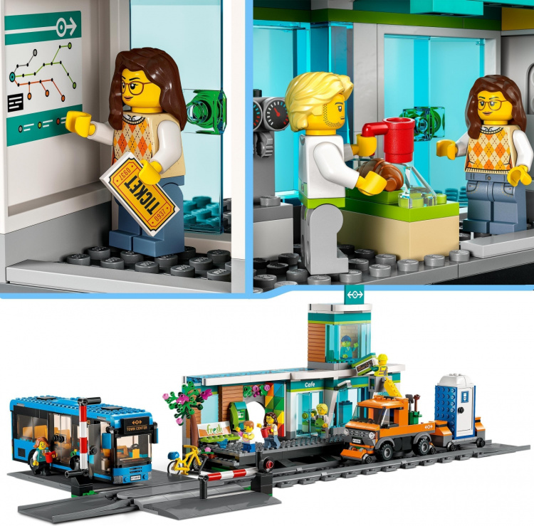 Lego City Trains 60335 - Togstasjon