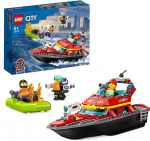 Lego City Fire 60373 - Brannredningsbåt