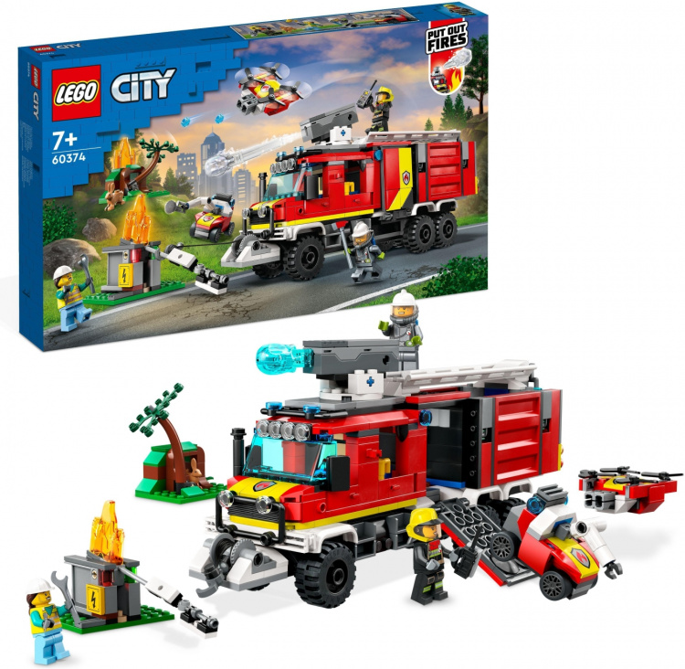 Lego City Fire 60374 - Brannsjefens bil Lego City Fire 60374 - Brannsjefens bil