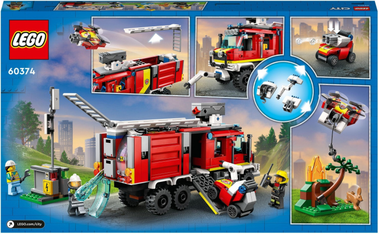 Lego City Fire 60374 - Brannsjefens bil Lego City Fire 60374 - Brannsjefens bil