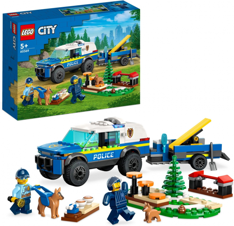 Lego City Police 60369 - Mobil politihundtrening