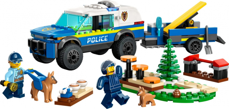 Lego City Police 60369 - Mobil politihundtrening
