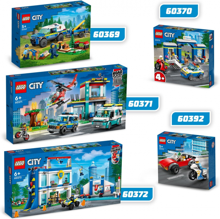 Lego City Police 60369 - Mobil politihundtrening