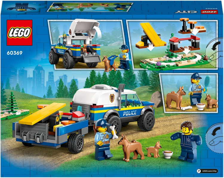 Lego City Police 60369 - Mobil politihundtrening