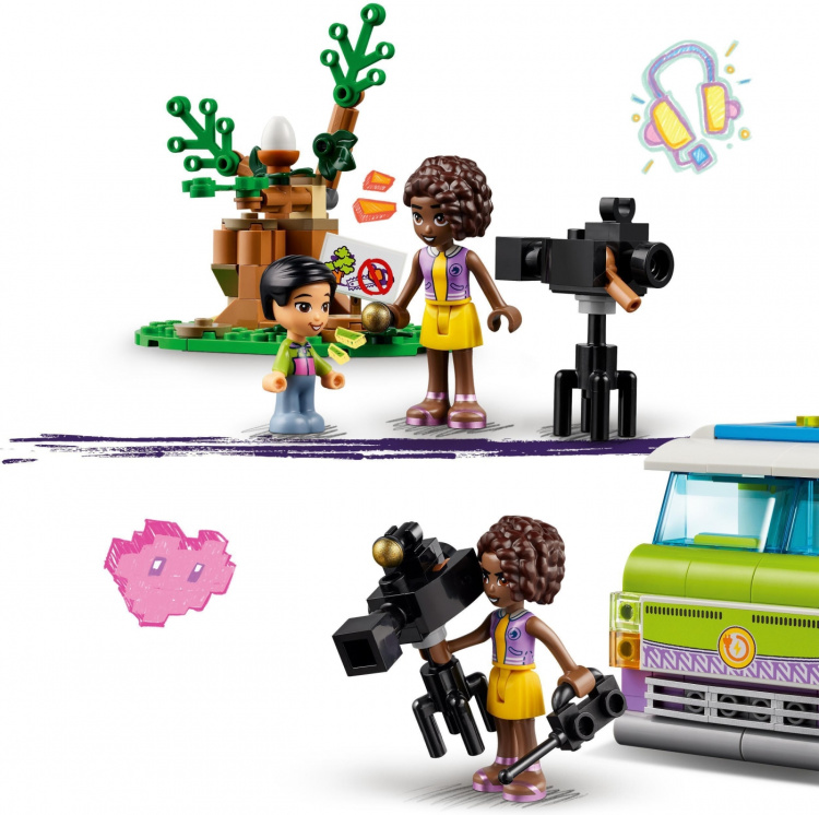 Lego Friends 41749 - Nyhetsbil