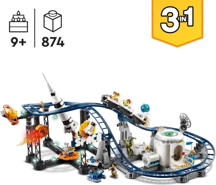 Lego Creator 31142 - Berg- og dalbane med romfartstema