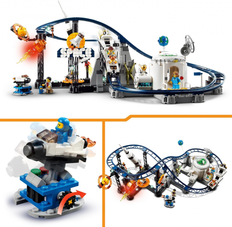 Lego Creator 31142 - Berg- og dalbane med romfartstema