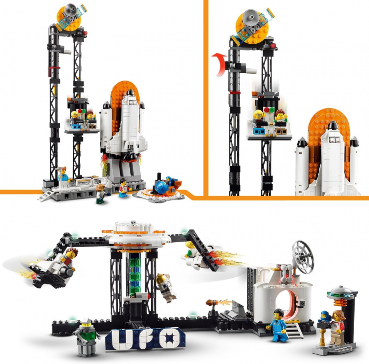 Lego Creator 31142 - Berg- og dalbane med romfartstema