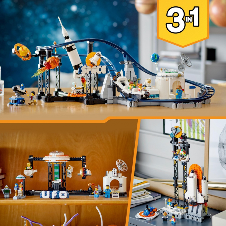 Lego Creator 31142 - Berg- og dalbane med romfartstema