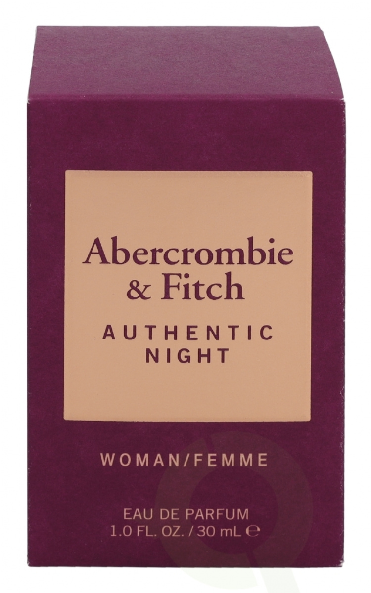 Abercrombie & Fitch Authentic Night Women Edp Spray 30 ml