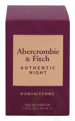 Abercrombie & Fitch Authentic Night Women Edp Spray 30 ml