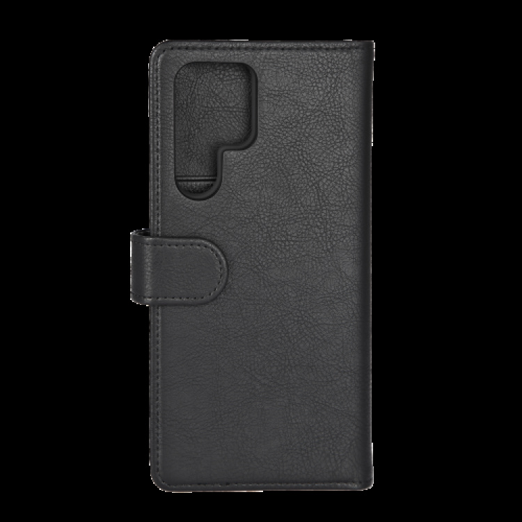 samsung Galaxy S22 Ultra PU-vegg, detac, 3 kort, Blk