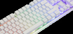 deltaco_gaming WK75 RGB-tastatur 105 taster nordiske membranbrytere oransje