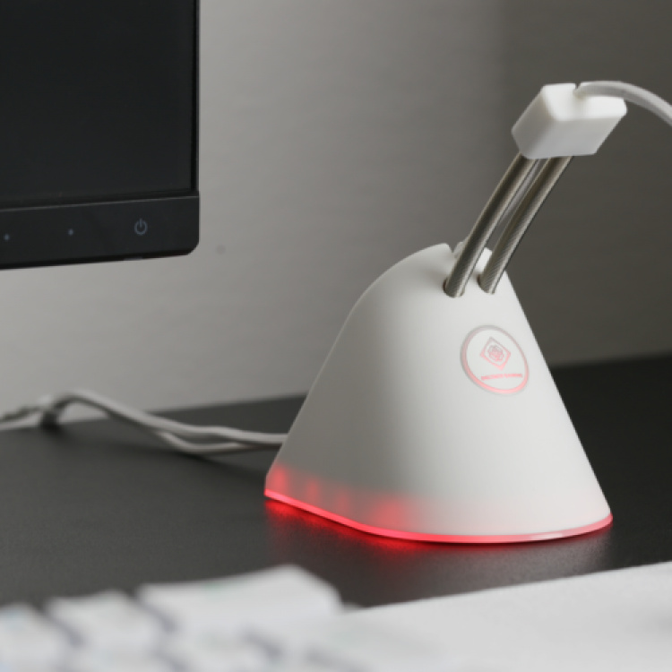 deltaco_gaming Mouse Bungee, hvit/RGB