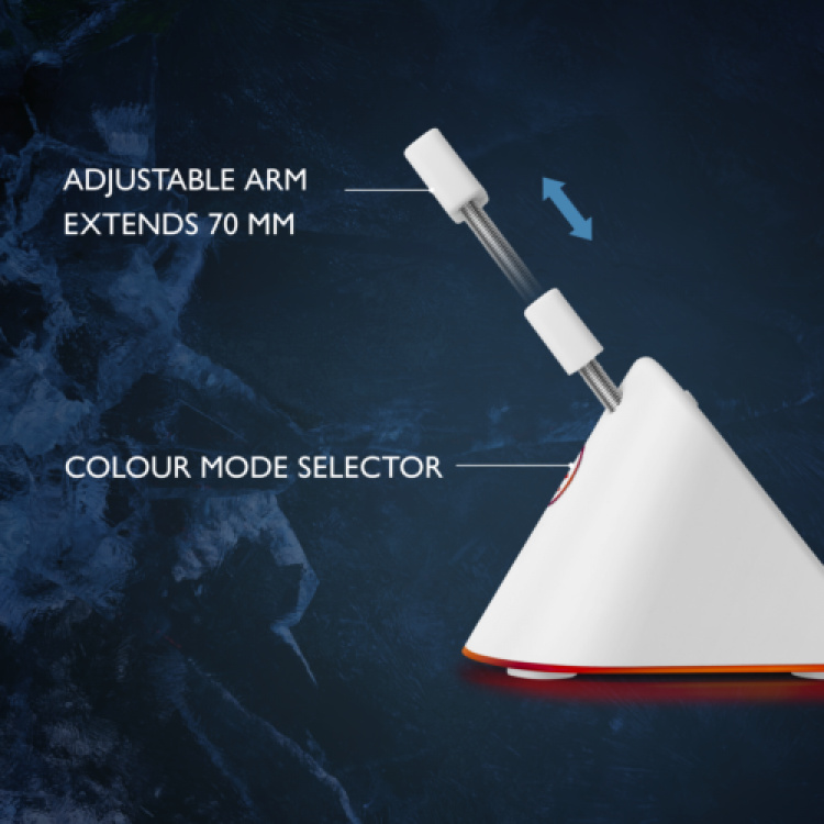 deltaco_gaming Mouse Bungee, hvit/RGB