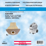 hanestroem Støvsugerposer Hanestrom Kärcher 2101. 2101TE