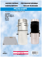 hanestroem Støvsugerposer Hanestrom Husky Pro 10, W-653 3P