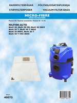 hanestroem Støvsugerposer Hanestrom Nilfisk-Alto Multi 3P