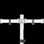 deltaco_gaming WHITE LINE WA86 Skrivebordsarm med to skjermer, 13-32