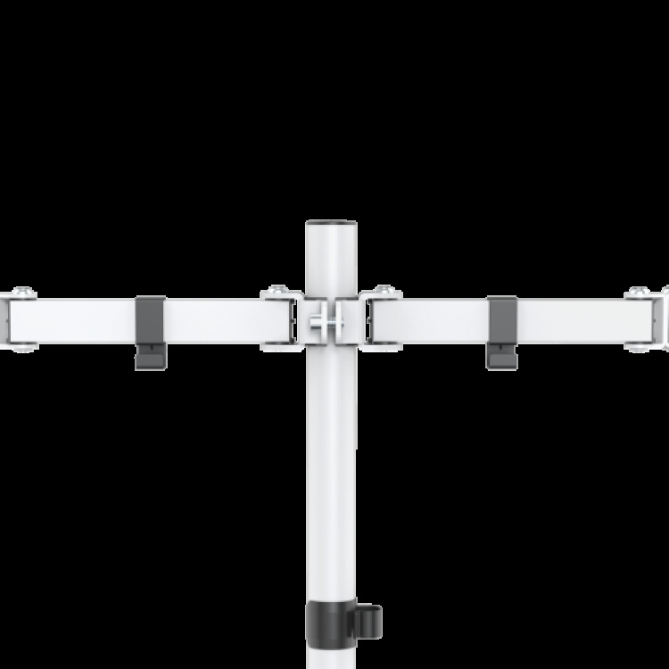 deltaco_gaming WHITE LINE WA86 Skrivebordsarm med to skjermer, 13-32