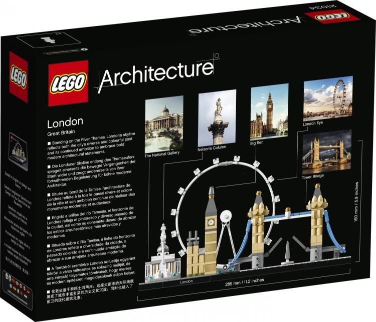 Lego Arkitektur 21034 - London Lego Arkitektur 21034 - London
