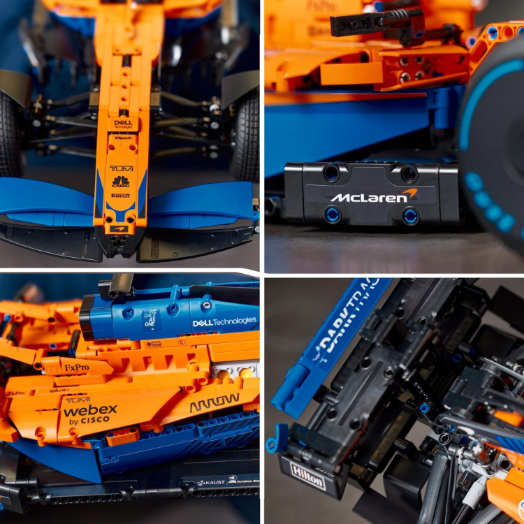 Lego Technic 42141 - McLaren Formel 1™ racerbil Lego Technic 42141 - McLaren Formel 1™ racerbil