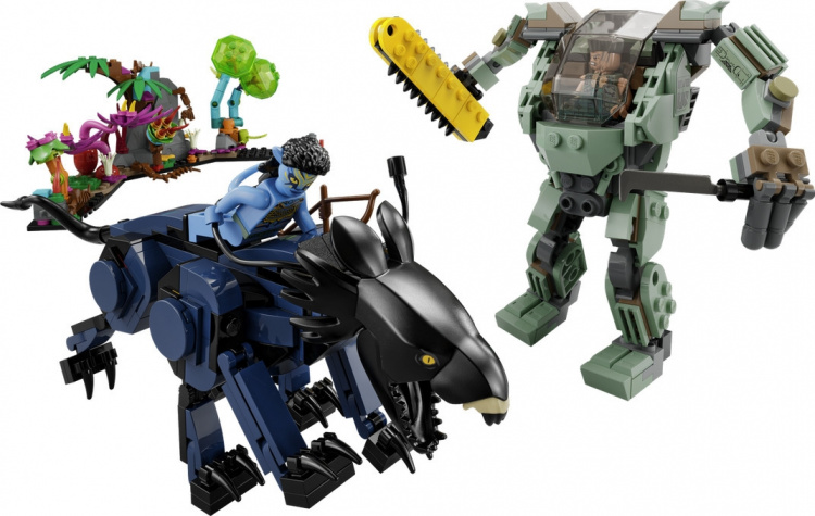 Lego Avatar 75571 - Neytiri og Thanator vs AMP Suit Quaritch
