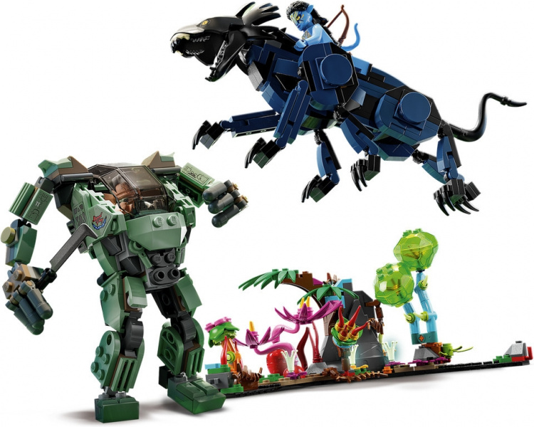 Lego Avatar 75571 - Neytiri og Thanator vs AMP Suit Quaritch