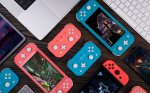 8Bitdo Lite 2 spillkontroller, rosa, bryter 8Bitdo Lite 2 spillkontroller, rosa, bryter