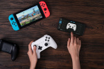 8Bitdo Ultimate Bluetooth-kontroller, hvit, Switch / PC
