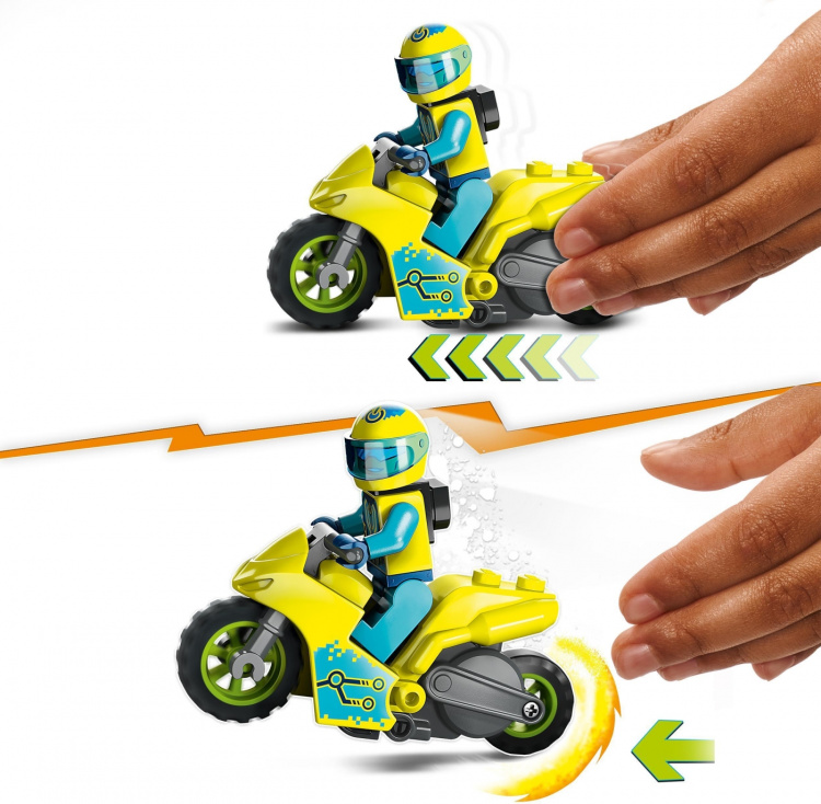 Lego City Stuntz 60358 - Cyberstunt Bike