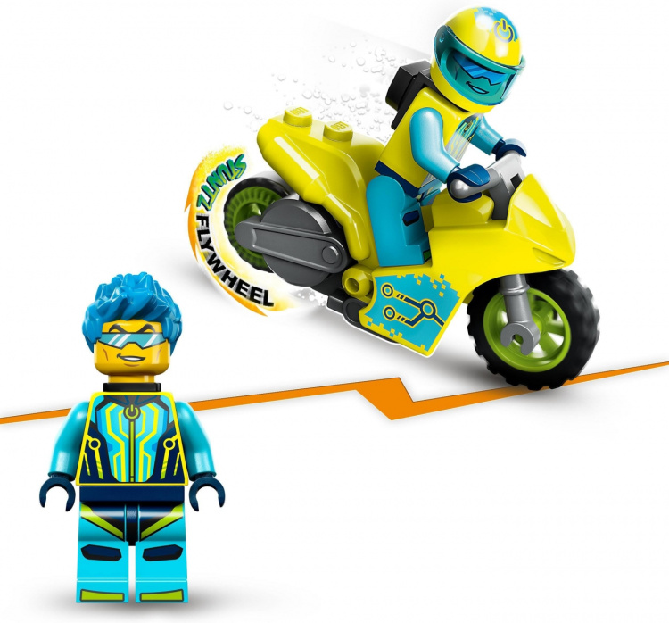 Lego City Stuntz 60358 - Cyberstunt Bike