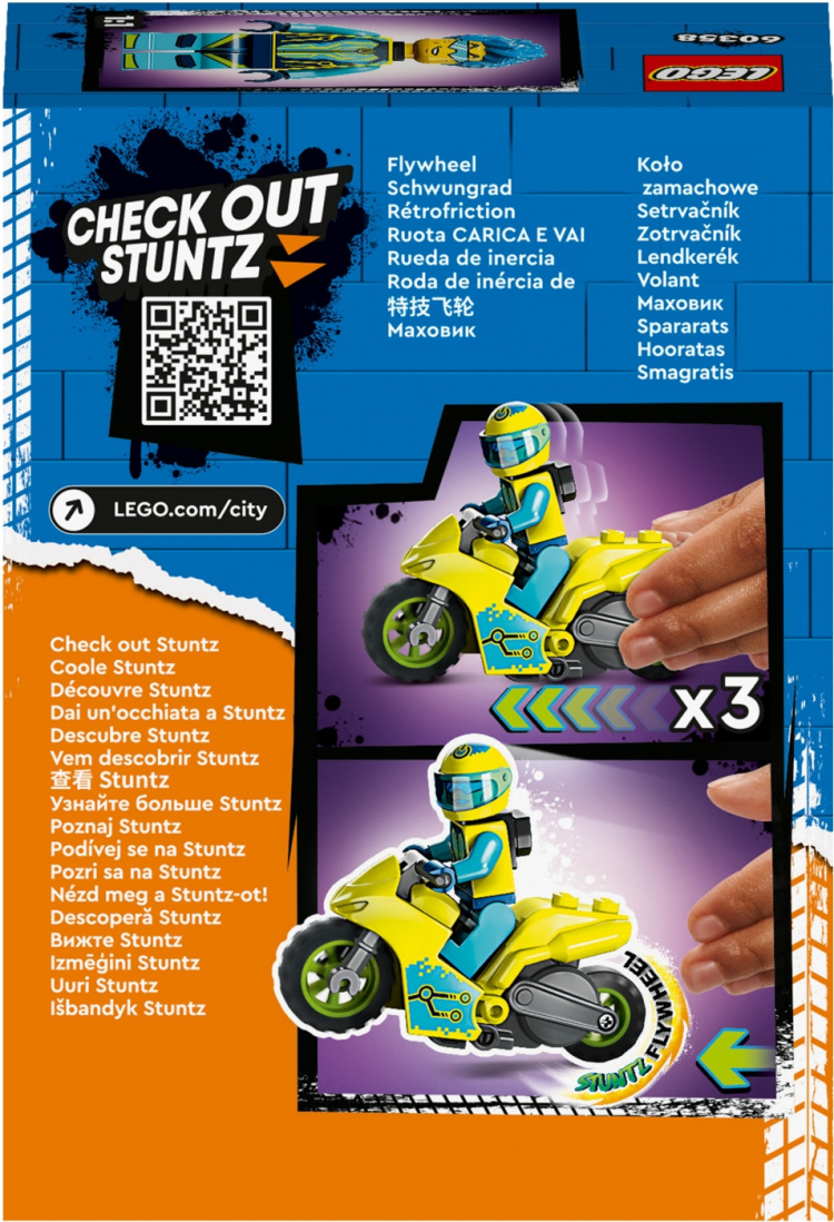 Lego City Stuntz 60358 - Cyberstunt Bike