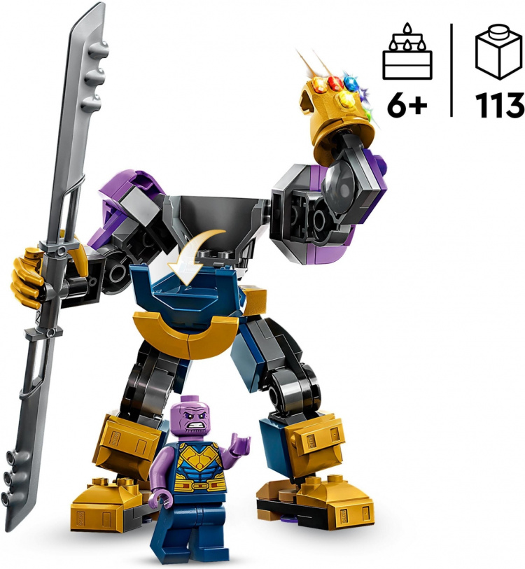 Lego Superhelter 76242 - Thanos i robotrustning