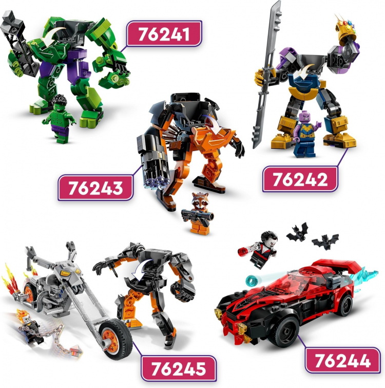 Lego Superhelter 76242 - Thanos i robotrustning