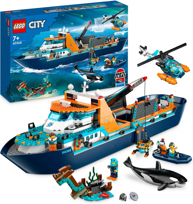 Lego City Exploration 60368 - Polarforsker og skip
