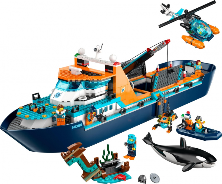 Lego City Exploration 60368 - Polarforsker og skip