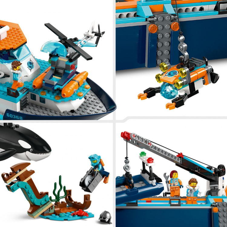 Lego City Exploration 60368 - Polarforsker og skip