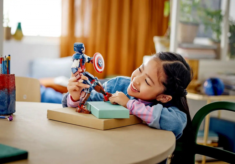 Lego Super Heroes Marvel 76258 - Captain America konstruksjonsfigur Lego Super Heroes Marvel 76258 - Captain America konstruksjonsfigur