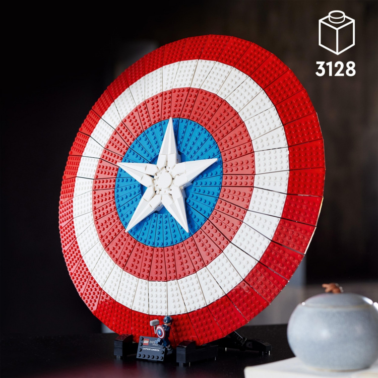 Lego Super Heroes Marvel 76262 - Captain Americas skjold